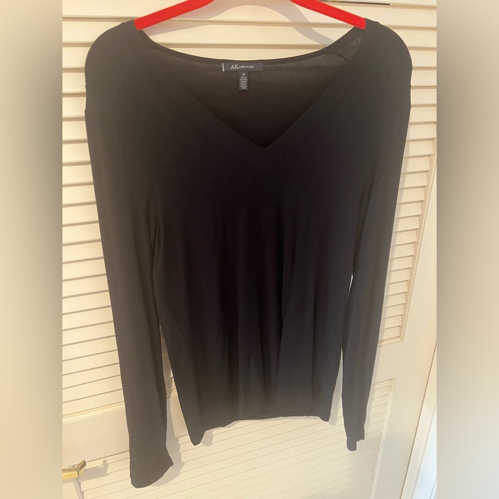 Calvin Klein Black V-Neck Sweater